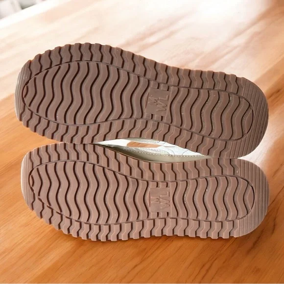 Women’s Madewell Kickoff Trainer Sneaker Cream Women’s Size 9 Men Size 7.5 - Picture 3 of 8